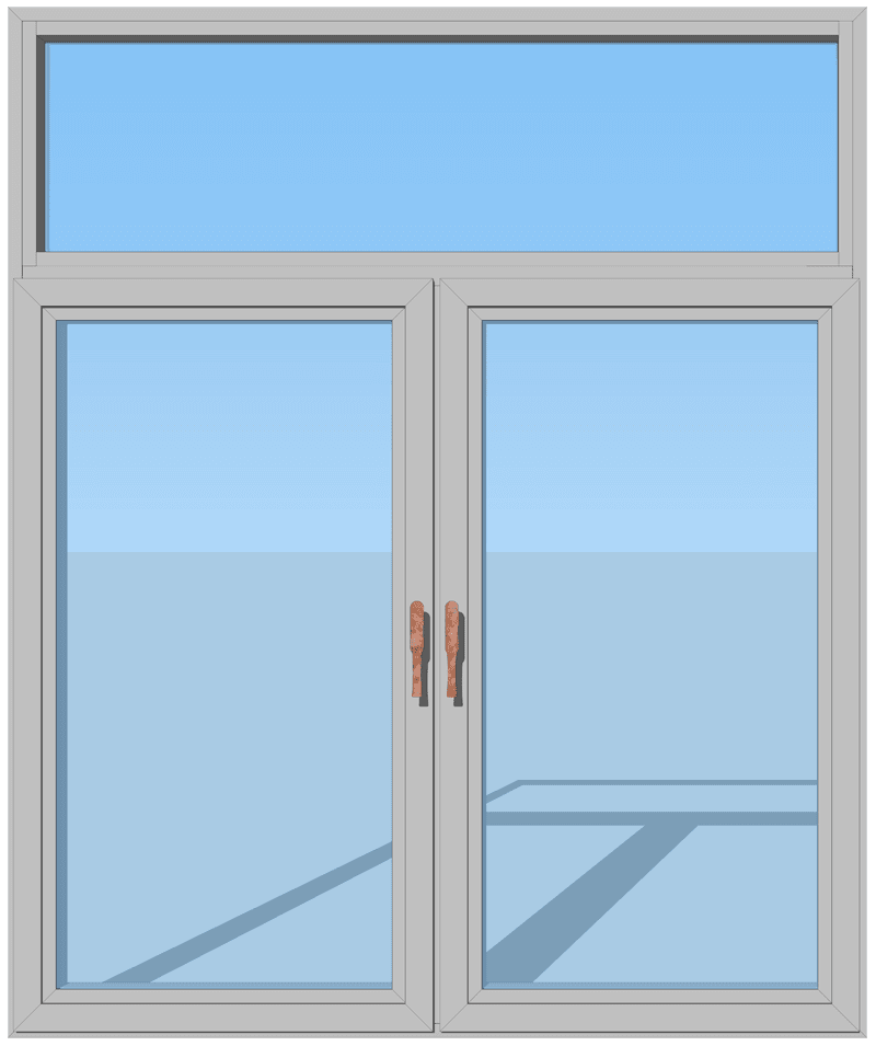 Modern Casement Window and Swing Door