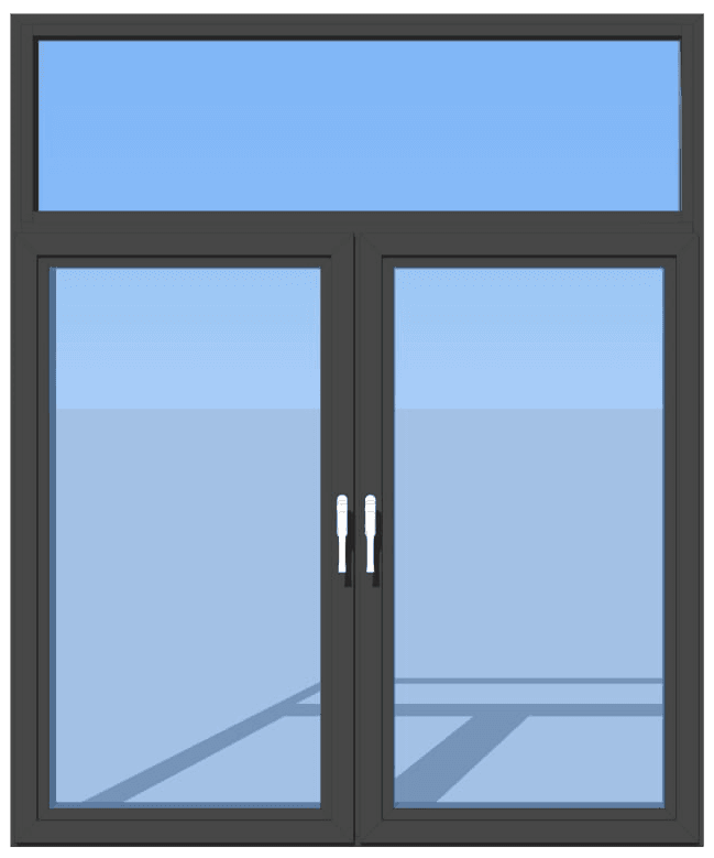Modern Casement Window and Swing Door