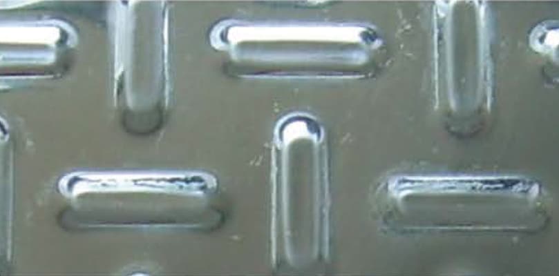 Checkered Sheets "T" Pattern (Thin Gauge)