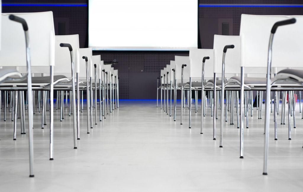 Low Angle Photography Of Pile Of Stainless Steel Chairs With 691485 Min